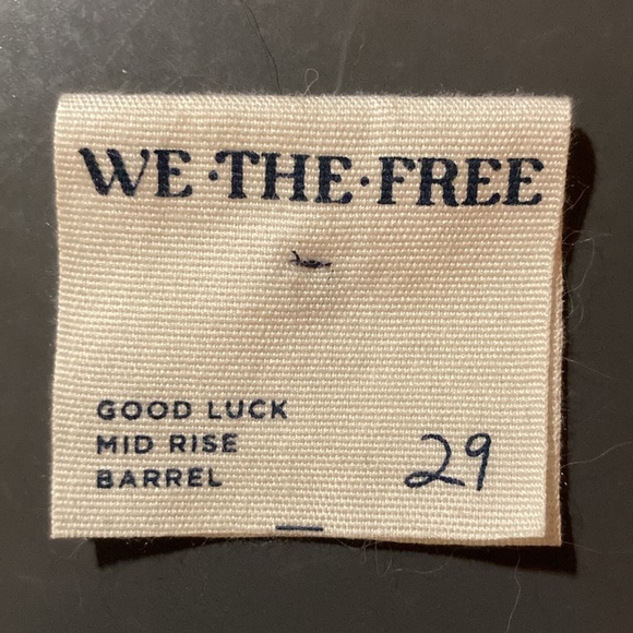 FREE PEOPLE Good Luck corduroy barrel pants, size 29 - Picture 8 of 8